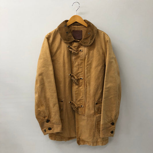 【中古品】【メンズ】  RETRO GRADE レトログレード DUCK FIREMAN JACKET ダック ファイヤーマンジャケット アウター 145-241219-kk-12-tei サイズ：L カラー：キャメル 万代Net店