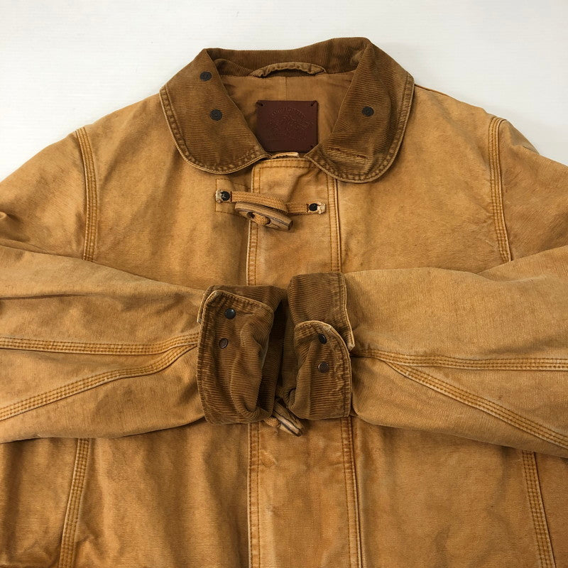 【中古品】【メンズ】  RETRO GRADE レトログレード DUCK FIREMAN JACKET ダック ファイヤーマンジャケット アウター 145-241219-kk-12-tei サイズ：L カラー：キャメル 万代Net店