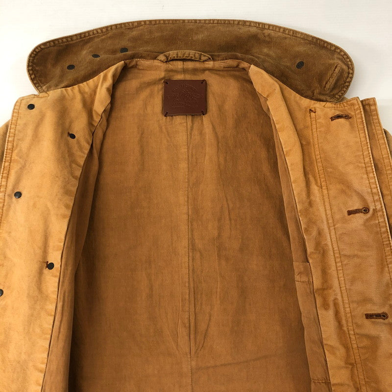 【中古品】【メンズ】  RETRO GRADE レトログレード DUCK FIREMAN JACKET ダック ファイヤーマンジャケット アウター 145-241219-kk-12-tei サイズ：L カラー：キャメル 万代Net店