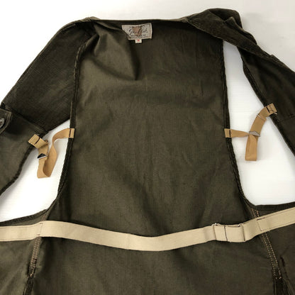 【中古品】【メンズ】  BOB ALLEN ボブアレン 50's QUILT HUNTING VEST VINTAGE 50年代 キルト ハンティングベスト トップス ヴィンテージ 145-241231-kk-20-tei サイズ：M カラー：オリーブ 万代Net店