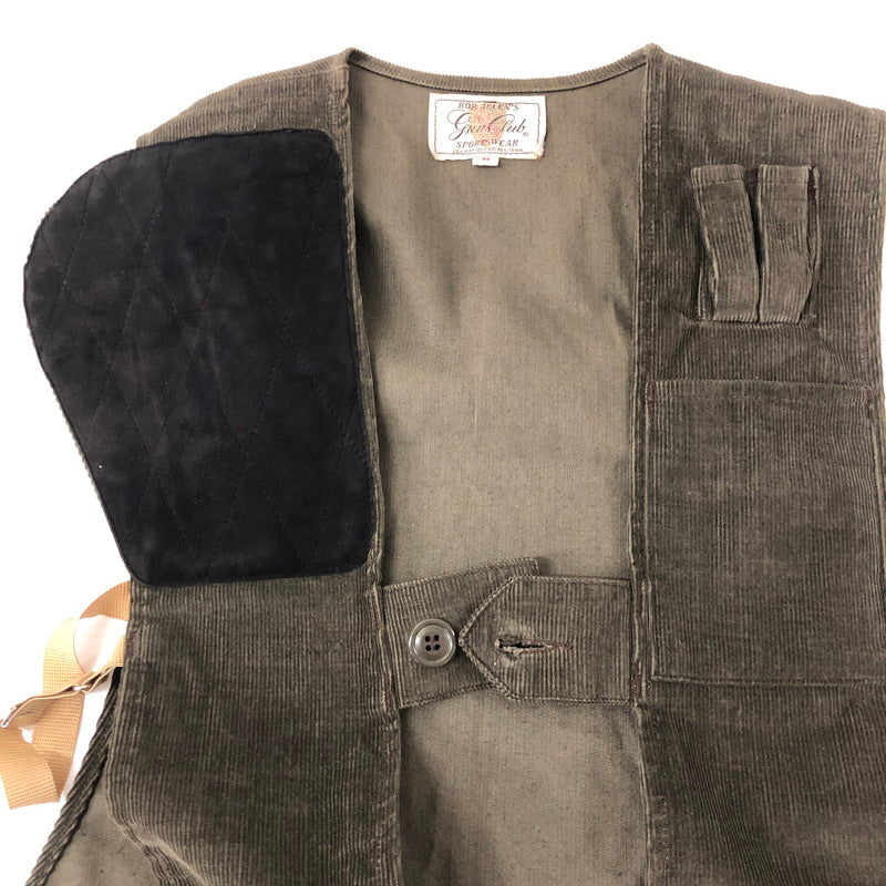 【中古品】【メンズ】  BOB ALLEN ボブアレン 50's QUILT HUNTING VEST VINTAGE 50年代 キルト ハンティングベスト トップス ヴィンテージ 145-241231-kk-20-tei サイズ：M カラー：オリーブ 万代Net店