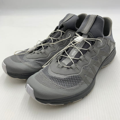 【中古品】【メンズ】 SALOMON × and wander サロモン アンドワンダー 410149 ローカットスニーカー シューズ 162-260821-nm-54-teih サイズ：27cm カラー：グレー 万代Net店