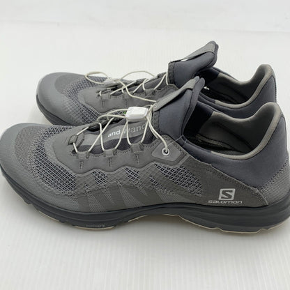 【中古品】【メンズ】 SALOMON × and wander サロモン アンドワンダー 410149 ローカットスニーカー シューズ 162-260821-nm-54-teih サイズ：27cm カラー：グレー 万代Net店