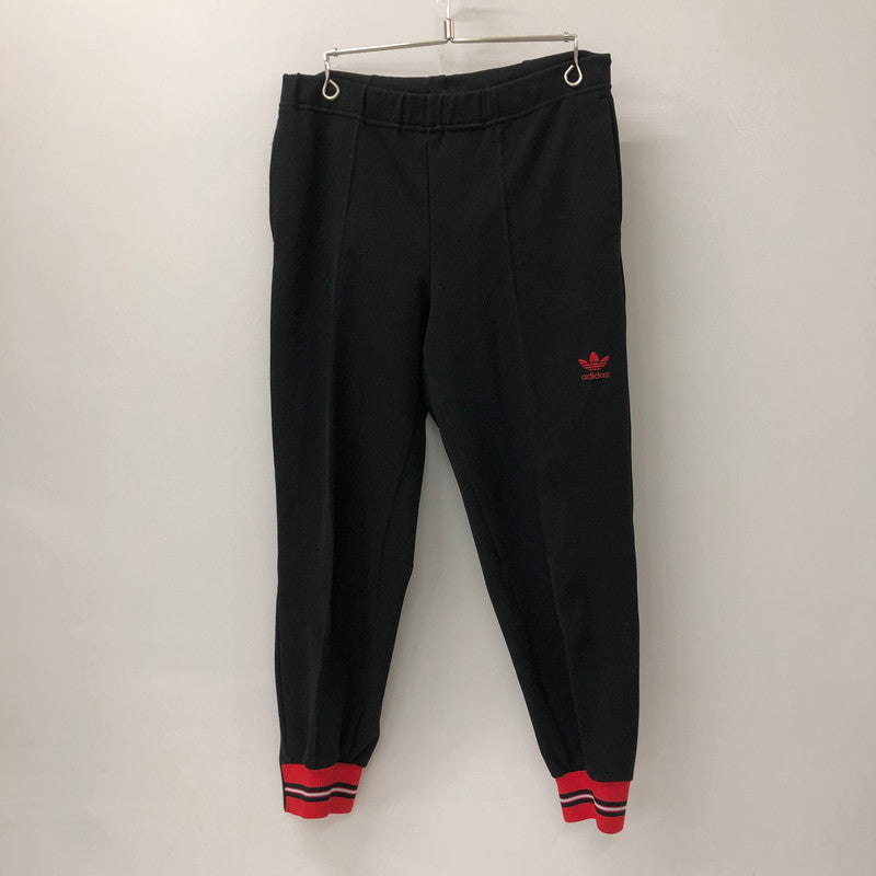 【中古品】【メンズ】 adidas アディダス 80's TRACK PANTS ATS-202P VINTAGE 80年代 トラックパンツ ボトムス ジャージ ヴィンテージ デサント期 159-250116-kk-31-tei サイズ：76 カラー：ブラック 万代Net店