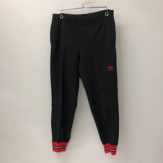 【中古品】【メンズ】 adidas アディダス 80's TRACK PANTS ATS-202P VINTAGE 80年代 トラックパンツ ボトムス ジャージ ヴィンテージ デサント期 159-250116-kk-31-tei サイズ：76 カラー：ブラック 万代Net店