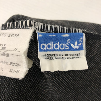 【中古品】【メンズ】 adidas アディダス 80's TRACK PANTS ATS-202P VINTAGE 80年代 トラックパンツ ボトムス ジャージ ヴィンテージ デサント期 159-250116-kk-31-tei サイズ：76 カラー：ブラック 万代Net店