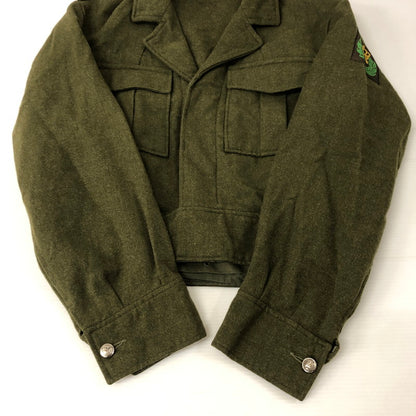 【中古品】【メンズ】  U.S. ARMY アメリカ軍 50's IKE JACKET VINTAGE 50年代 アイクジャケット ショート丈 アウター ヴィンテージ 145-241226-yo-10-tei サイズ：表記なし カラー：カーキ 万代Net店