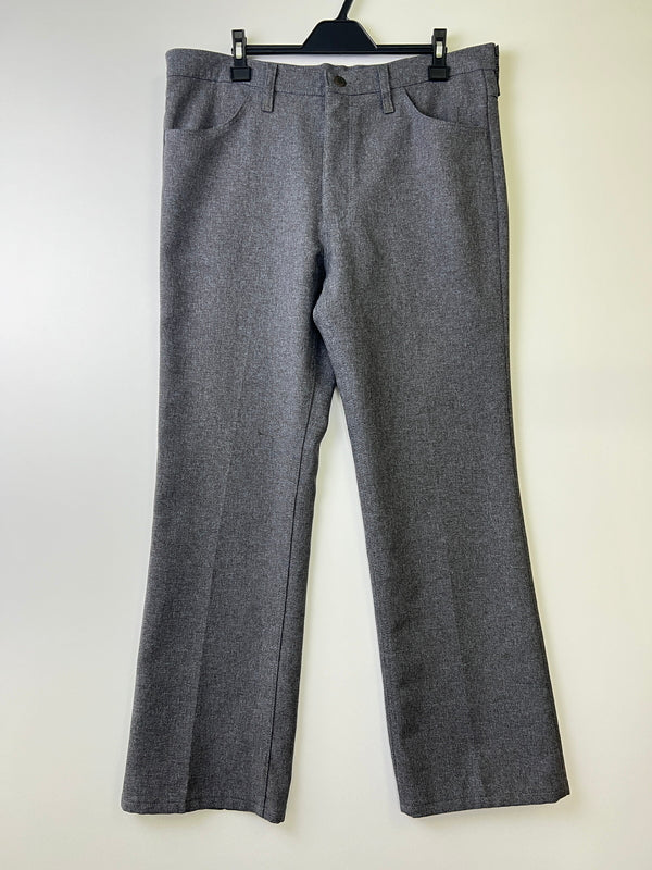 【中古品】【メンズ】 WRANGLER ラングラー 00'S 82HG POLYESTER WRANCHER PANT ランチャーパンツ ボトムス ヴィンテージ 156-260921-AS-27-hon サイズ：36×30 カラー：グレー 万代Net店