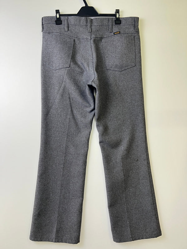 【中古品】【メンズ】 WRANGLER ラングラー 00'S 82HG POLYESTER WRANCHER PANT ランチャーパンツ ボトムス ヴィンテージ 156-260921-AS-27-hon サイズ：36×30 カラー：グレー 万代Net店