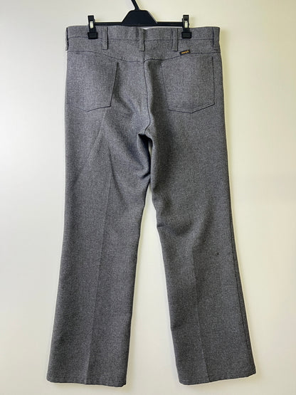 【中古品】【メンズ】 WRANGLER ラングラー 00'S 82HG POLYESTER WRANCHER PANT ランチャーパンツ ボトムス ヴィンテージ 156-260921-AS-27-hon サイズ：36×30 カラー：グレー 万代Net店
