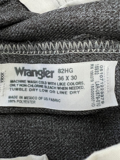 【中古品】【メンズ】 WRANGLER ラングラー 00'S 82HG POLYESTER WRANCHER PANT ランチャーパンツ ボトムス ヴィンテージ 156-260921-AS-27-hon サイズ：36×30 カラー：グレー 万代Net店