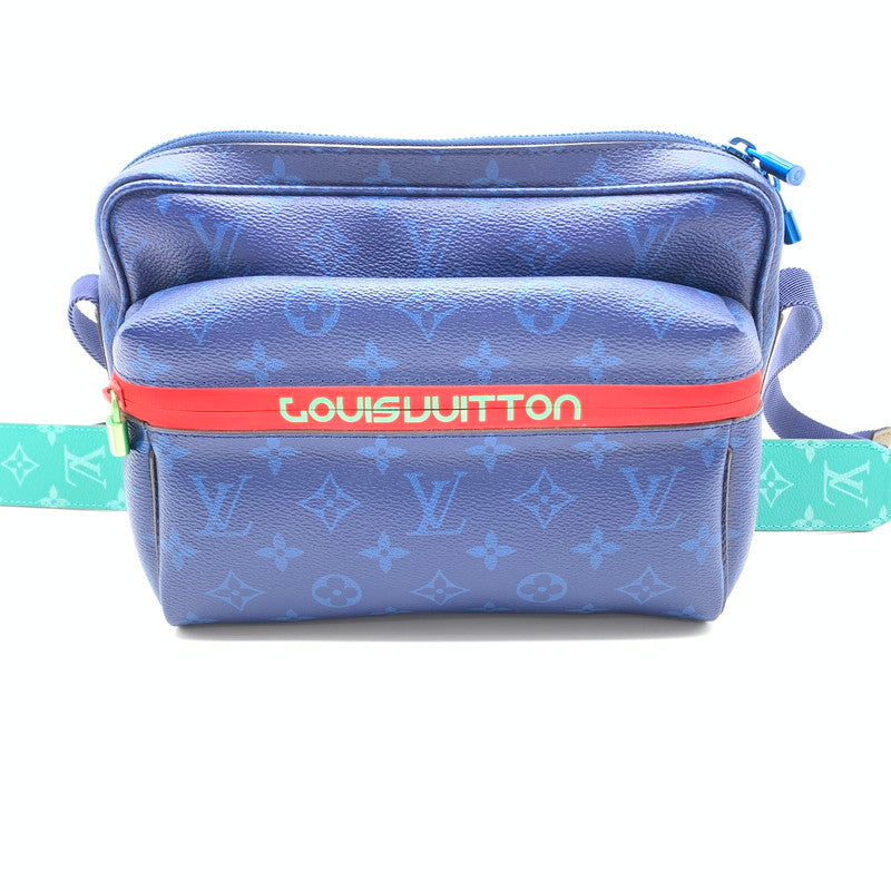 【中古品】【メンズ】 LOUIS VUITTON ルイ・ヴィトン M43829 メッセンジャーPM モノグラム・パシフィック ショルダーバッグ カバン 179-260403-ts-05-otoh カラー：ブルー 万代Net店