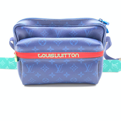 【中古品】【メンズ】 LOUIS VUITTON ルイ・ヴィトン M43829 メッセンジャーPM モノグラム・パシフィック ショルダーバッグ カバン 179-260403-ts-05-otoh カラー：ブルー 万代Net店