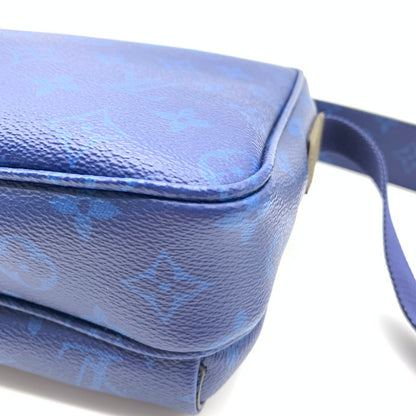 【中古品】【メンズ】 LOUIS VUITTON ルイ・ヴィトン M43829 メッセンジャーPM モノグラム・パシフィック ショルダーバッグ カバン 179-260403-ts-05-otoh カラー：ブルー 万代Net店