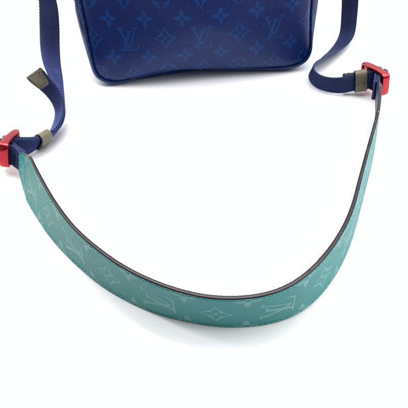 【中古品】【メンズ】 LOUIS VUITTON ルイ・ヴィトン M43829 メッセンジャーPM モノグラム・パシフィック ショルダーバッグ カバン 179-260403-ts-05-otoh カラー：ブルー 万代Net店