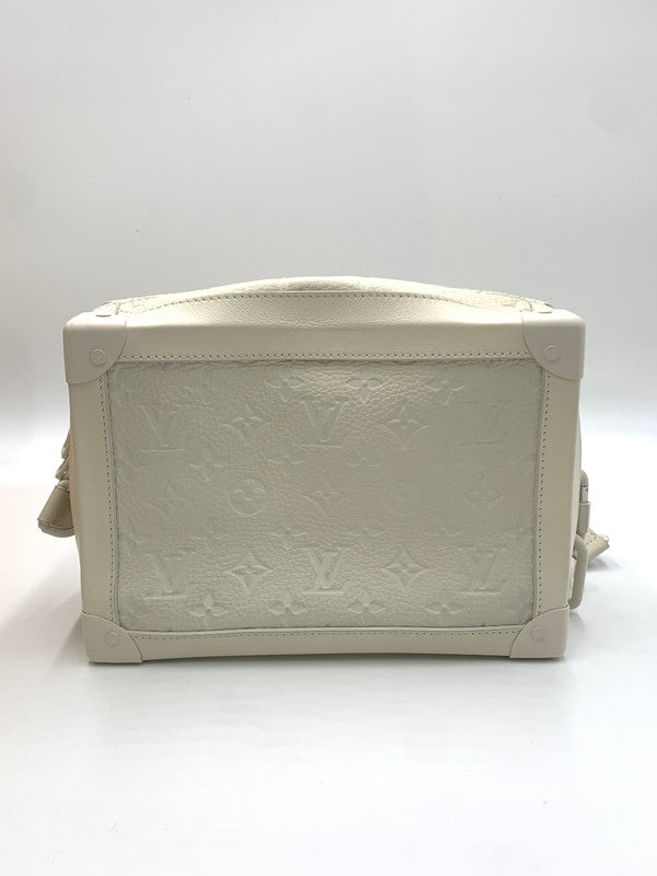【中古品】【メンズ/レディース】 LOUIS VUITTON ルイ・ヴィトン ソフトトランク モノグラム トリヨンレザー M53287 カバン ショルダーバッグ 179-241030-kk-21-fuzh カラー：ブロン 万代Net店