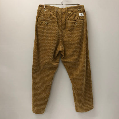 【中古品】【メンズ】 WTAPS ダブルタップス 21AW TUCK 02 TROUSERS/COTTON.CORDUROY 212TQDT-PTM02 コーデュロイ トラウザーパンツ ボトムス 153-241110-kk-31-tei サイズ：01 カラー：キャメル 万代Net店