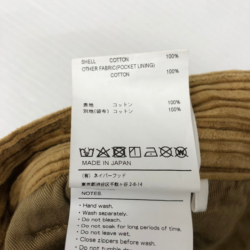 【中古品】【メンズ】 WTAPS ダブルタップス 21AW TUCK 02 TROUSERS/COTTON.CORDUROY 212TQDT-PTM02 コーデュロイ トラウザーパンツ ボトムス 153-241110-kk-31-tei サイズ：01 カラー：キャメル 万代Net店