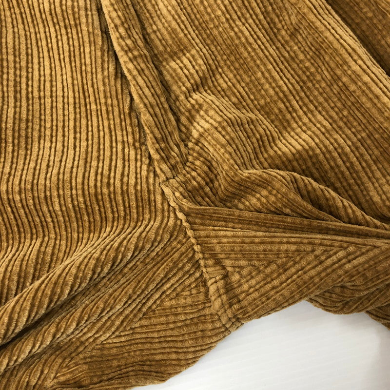 【中古品】【メンズ】 WTAPS ダブルタップス 21AW TUCK 02 TROUSERS/COTTON.CORDUROY 212TQDT-PTM02 コーデュロイ トラウザーパンツ ボトムス 153-241110-kk-31-tei サイズ：01 カラー：キャメル 万代Net店