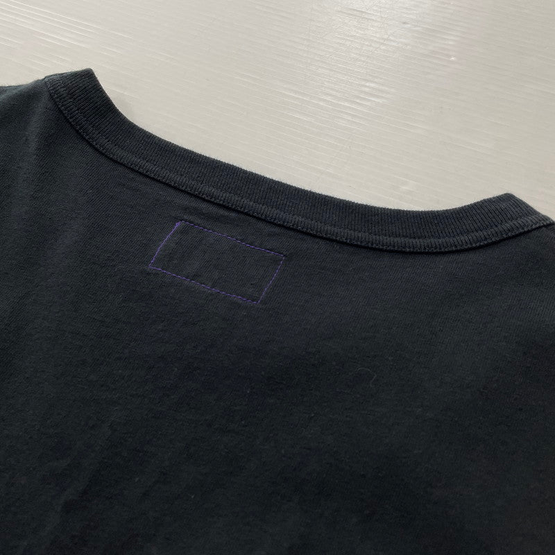 【中古品】【メンズ】 THE NORTH FACE ザ ノース フェイス PURPLE LABEL POCKET TEE NT3103N 7OZ H S パープル ラベル ポケット Tシャツ 半袖 トップス 144-260804-sa-13-tei サイズ：L カラー：ブラック 万代Net店