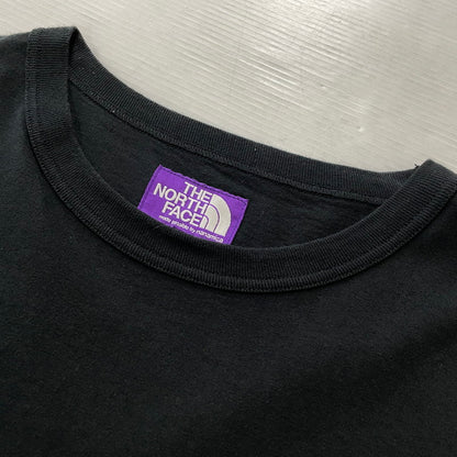 【中古品】【メンズ】 THE NORTH FACE ザ ノース フェイス PURPLE LABEL POCKET TEE NT3103N 7OZ H S パープル ラベル ポケット Tシャツ 半袖 トップス 144-260804-sa-13-tei サイズ：L カラー：ブラック 万代Net店