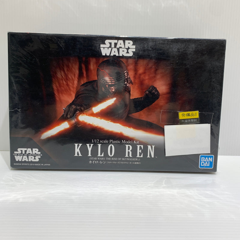 【未使用品】 カイロ・レン　スターウォーズ　スカイウォーカーの夜明け 1/12 バンダイ プラモデル 059-260714-nm-06-teih 万代Net店