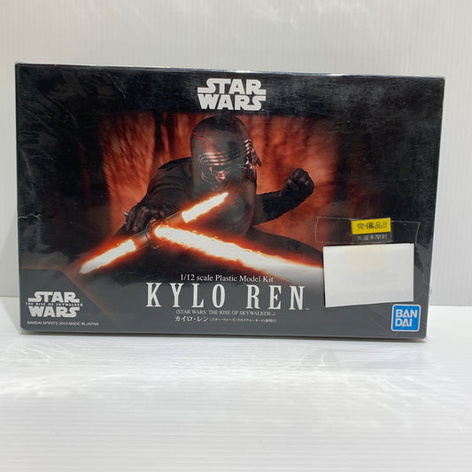 【未使用品】 カイロ・レン　スターウォーズ　スカイウォーカーの夜明け 1/12 バンダイ プラモデル 059-260714-nm-06-teih 万代Net店