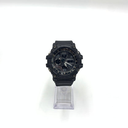 【中古品】【メンズ】 CASIO カシオ G-SHOCK MASTER OF G-LAND MUDMASTER GWG-100-1AJF TOUGHSOLAR ジーショック マッドマスター タフソーラー 腕時計 196-241108-yo-16-tei カラー：ブラック 万代Net店