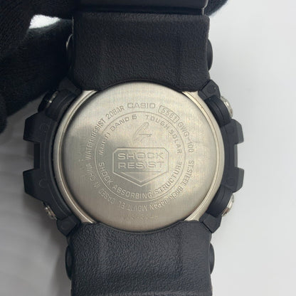 【中古品】【メンズ】 CASIO カシオ G-SHOCK MASTER OF G-LAND MUDMASTER GWG-100-1AJF TOUGHSOLAR ジーショック マッドマスター タフソーラー 腕時計 196-241108-yo-16-tei カラー：ブラック 万代Net店