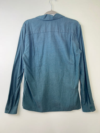 【中古品】【メンズ】 OUTERKNOWN アウターノウン オープンカラーシャツ 長袖シャツ ロングスリーブ 147-260924-AS-12-hon サイズ：S カラー：グリーン 万代Net店