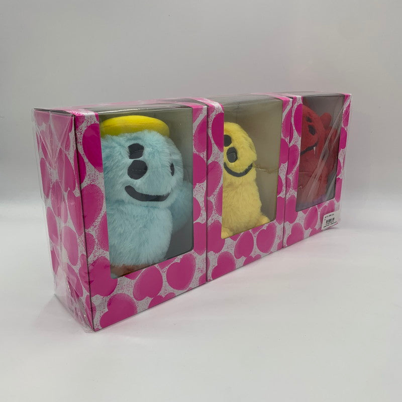 【中古美品】【メンズ/レディース】  SAINT Mxxxxxx SAINT MICHAEL セントマイケル CP_PLUSH SMILES STUFFED ANIMAL SM-YS1-0000-C スタッフトアニマル ぬいぐるみ 208-241108-yo-13-tei サイズ：O/S カラー：ブルー イエロー レッド 万代Net店