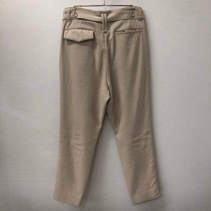 【中古品】【メンズ】 CULLNI クルニ BELT TUCK SLACKS PANTS 21-SS-026 ベルトタック スラックスパンツ ボトムス 140-250116-kk-18-tei サイズ：2 カラー：ベージュ 万代Net店