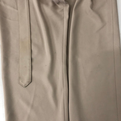 【中古品】【メンズ】 CULLNI クルニ BELT TUCK SLACKS PANTS 21-SS-026 ベルトタック スラックスパンツ ボトムス 140-250116-kk-18-tei サイズ：2 カラー：ベージュ 万代Net店
