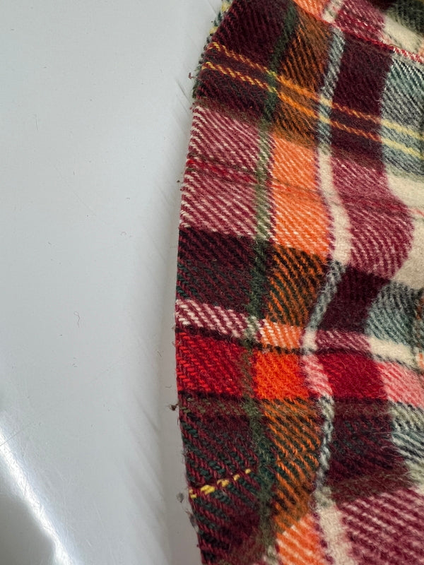 【ジャンク品】【メンズ】 SEARS シアーズ 70's WOOL ZIP UP CHECK JACKET VINTAGE 70年代 ウール ジップアップ チェックジャケット アウター ヴィンテージ 145-260830-kk-18-hon サイズ：表記無し 下記参照 カラー：マルチカラー 万代Net店