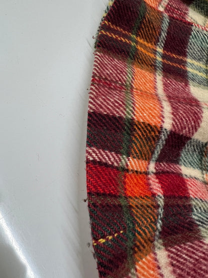 【ジャンク品】【メンズ】 SEARS シアーズ 70's WOOL ZIP UP CHECK JACKET VINTAGE 70年代 ウール ジップアップ チェックジャケット アウター ヴィンテージ 145-260830-kk-18-hon サイズ：表記無し 下記参照 カラー：マルチカラー 万代Net店