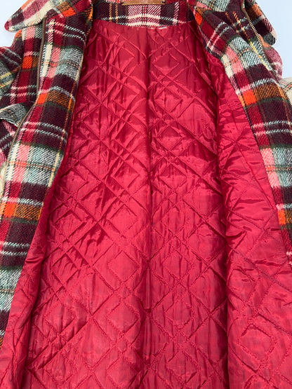 【ジャンク品】【メンズ】 SEARS シアーズ 70's WOOL ZIP UP CHECK JACKET VINTAGE 70年代 ウール ジップアップ チェックジャケット アウター ヴィンテージ 145-260830-kk-18-hon サイズ：表記無し 下記参照 カラー：マルチカラー 万代Net店