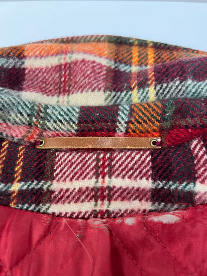 【ジャンク品】【メンズ】 SEARS シアーズ 70's WOOL ZIP UP CHECK JACKET VINTAGE 70年代 ウール ジップアップ チェックジャケット アウター ヴィンテージ 145-260830-kk-18-hon サイズ：表記無し 下記参照 カラー：マルチカラー 万代Net店