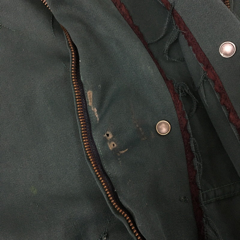 【ジャンク品】【メンズ】  PROTEXALL プロテクスオール 60's WORK JACKET VINTAGE 60年代 ワークジャケット ライトアウター チェーンステッチ刺繍 ヴィンテージ 145-241108-kk-02-tei サイズ：34 カラー：グリーン 万代Net店