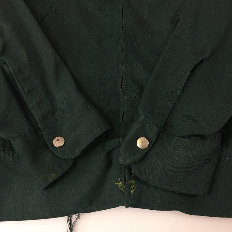 【ジャンク品】【メンズ】  PROTEXALL プロテクスオール 60's WORK JACKET VINTAGE 60年代 ワークジャケット ライトアウター チェーンステッチ刺繍 ヴィンテージ 145-241108-kk-02-tei サイズ：34 カラー：グリーン 万代Net店