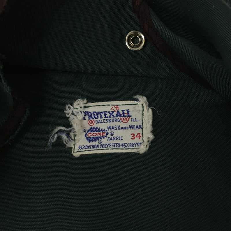 【ジャンク品】【メンズ】  PROTEXALL プロテクスオール 60's WORK JACKET VINTAGE 60年代 ワークジャケット ライトアウター チェーンステッチ刺繍 ヴィンテージ 145-241108-kk-02-tei サイズ：34 カラー：グリーン 万代Net店