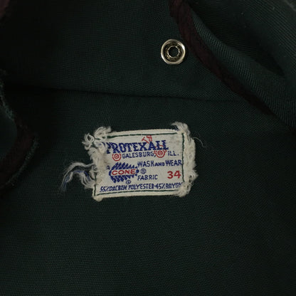 【ジャンク品】【メンズ】  PROTEXALL プロテクスオール 60's WORK JACKET VINTAGE 60年代 ワークジャケット ライトアウター チェーンステッチ刺繍 ヴィンテージ 145-241108-kk-02-tei サイズ：34 カラー：グリーン 万代Net店