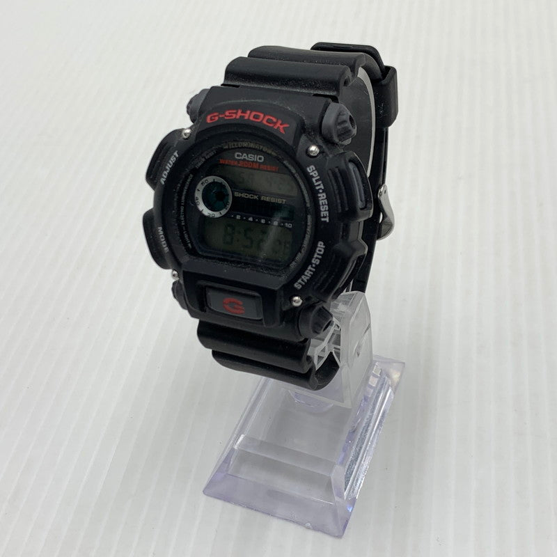【中古品】【メンズ】 G-SHOCK ジーショック DIGITAL QUARTZ WATCH DW-9052 デジタル クォーツ ウォッチ 腕時計 196-261008-ss-07-teih カラー：ブラック 万代Net店