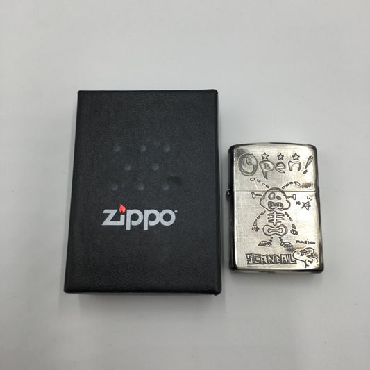 【中古品】【メンズ/レディース】 ZIPPO ジッポ × SCANDAL スキャンダル 別注 コラボ MAMI MODEL マミモデル 2012年製 オイルライター 喫煙具 インサイドユニット2012年製 206-241110-kk-01-tei カラー：シルバー 万代Net店