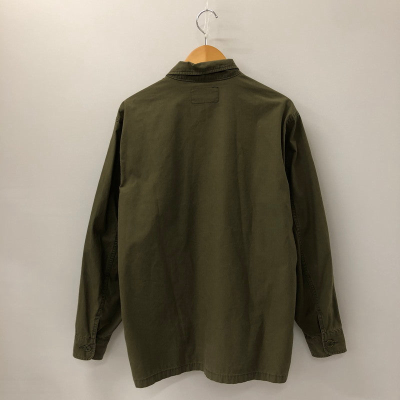 【中古品】【メンズ】 STANDARD CALIFORNIA スタンダードカリフォルニア SD RIPSTOP ARMY SHIRT リップストップ アーミーシャツ 長袖 トップス ミリタリーシャツ 140-241110-kk-18-tei サイズ：L カラー：オリーブ 万代Net店