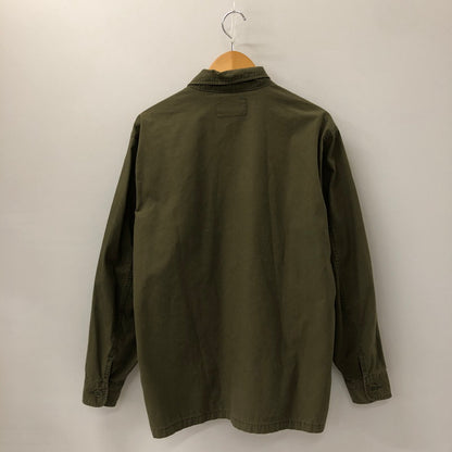 【中古品】【メンズ】 STANDARD CALIFORNIA スタンダードカリフォルニア SD RIPSTOP ARMY SHIRT リップストップ アーミーシャツ 長袖 トップス ミリタリーシャツ 140-241110-kk-18-tei サイズ：L カラー：オリーブ 万代Net店