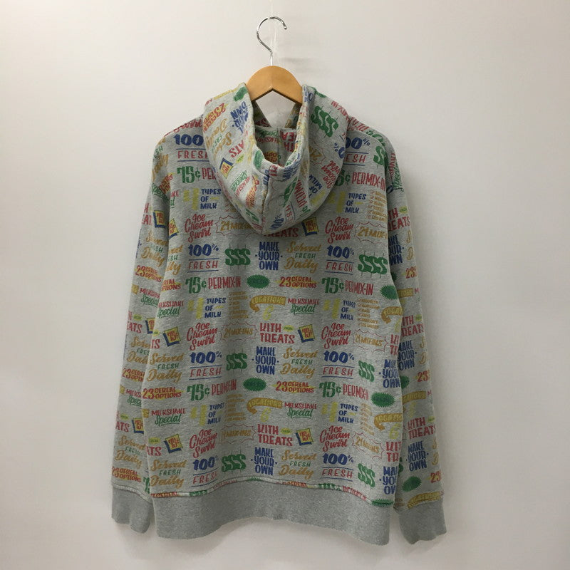 【中古品】【メンズ】  KITH TREATS キストリーツ CIRCULAR HOODIE KH2243-103 サーキュラーフーディー トップス プルオーバーパーカー 142-241115-kk-13-tei サイズ：M カラー：グレー 万代Net店