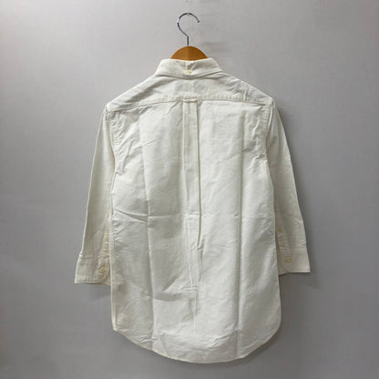 【中古品】【メンズ】  SAMURAI JIANS サムライジーンズ B.D SHIRT ボタンダウンシャツ 七分丈 トップス SAMURAI Uo Tsuri Club 145-250107-kk-12-tei サイズ：XS カラー：ホワイト 万代Net店