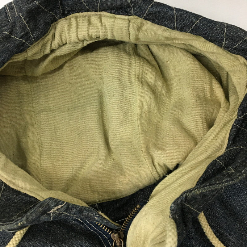 【中古品】【メンズ】 AVIREX アヴィレックス M-51 MODS PARKA 6132008 M-51 モッズパーカー ライトアウター デニムフーデッドジャケット 145-241115-kk-11-tei サイズ：M カラー：インディゴ 万代Net店