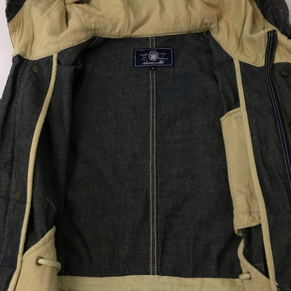 【中古品】【メンズ】 AVIREX アヴィレックス M-51 MODS PARKA 6132008 M-51 モッズパーカー ライトアウター デニムフーデッドジャケット 145-241115-kk-11-tei サイズ：M カラー：インディゴ 万代Net店
