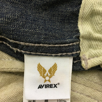 【中古品】【メンズ】 AVIREX アヴィレックス M-51 MODS PARKA 6132008 M-51 モッズパーカー ライトアウター デニムフーデッドジャケット 145-241115-kk-11-tei サイズ：M カラー：インディゴ 万代Net店